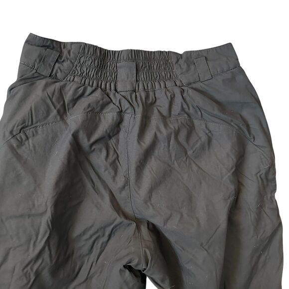Columbia Women's Dark Grey Fleece Lined Elastic Waist Snow Ski Pants Size M - Picture 7 of 8